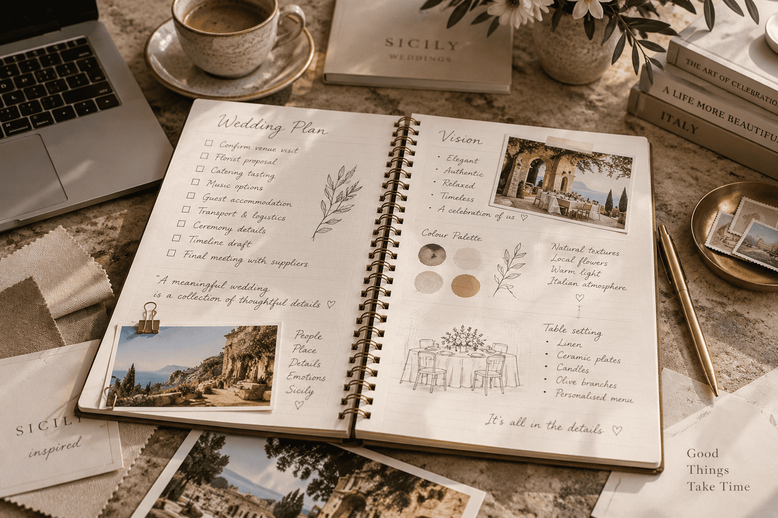 wedding planner in Sicily